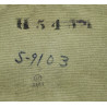 Bag, Field, M-1936, 1943, Laundry Numbers