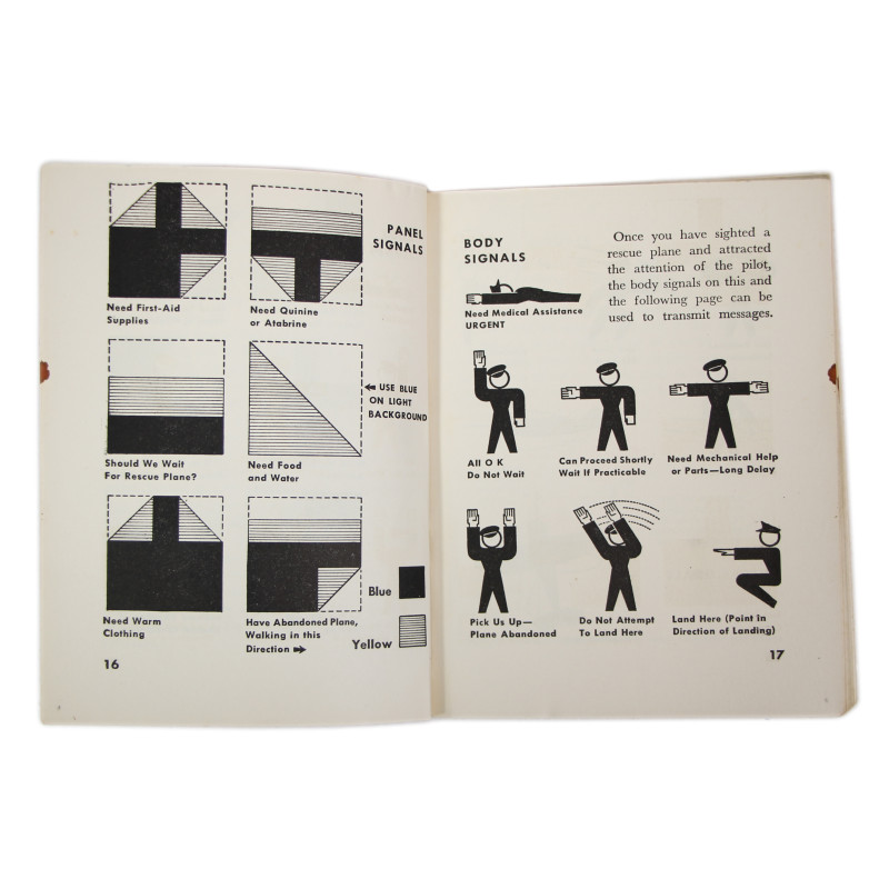 Guide de survie, Survival - Jungle, Desert, Arctic, Ocean, USAAF