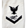Veste jumper, US Navy, Undress White Service Uniform, Radioman 3rd Class