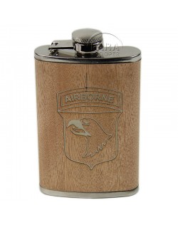 Flask, 101st Airborne, wood