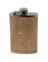 Flask, 101st Airborne, wood Flask, 101st Airborne, wood