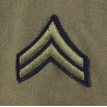 Coat, Wool Serge, OD, 40L, Corporal, 1942
