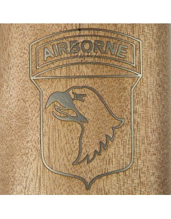 Flask, 101st Airborne, wood