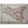Carte d'évasion en soie, MI 9, Italie continentale et Sicile, J4/J3
