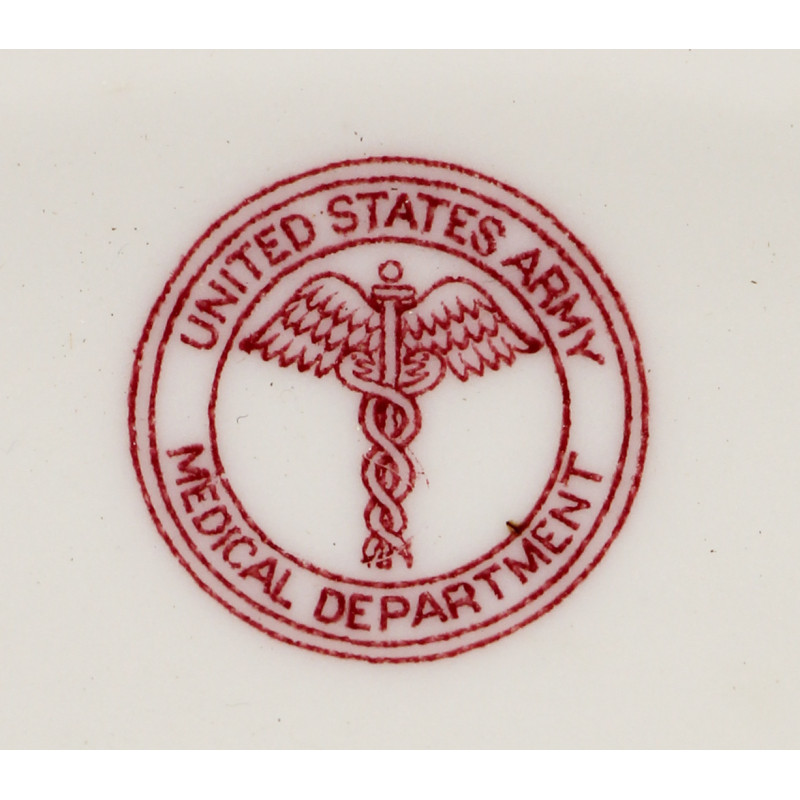 Plate, China, US Army Medical Department, ECONO-RIM, 1943