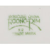 Plate, China, US Army Medical Department, ECONO-RIM, 1943