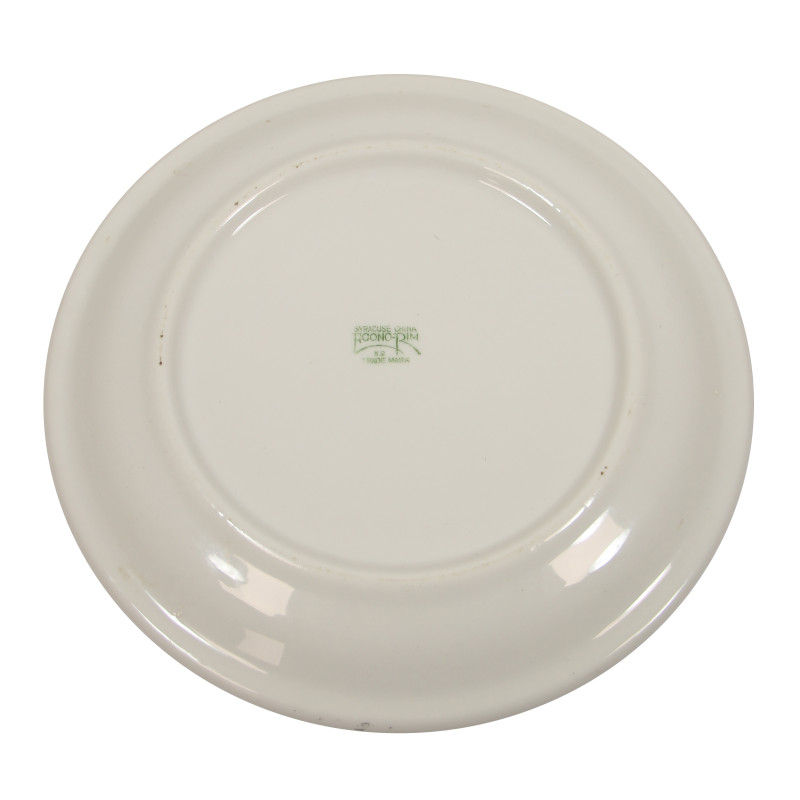 Plate, China, US Army Medical Department, ECONO-RIM, 1943