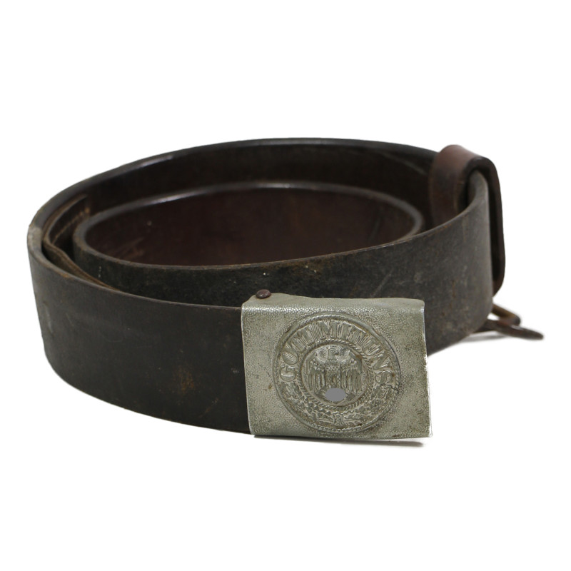 Ceinturon Wehrmacht, Heer, cgn 43, boucle en aluminium