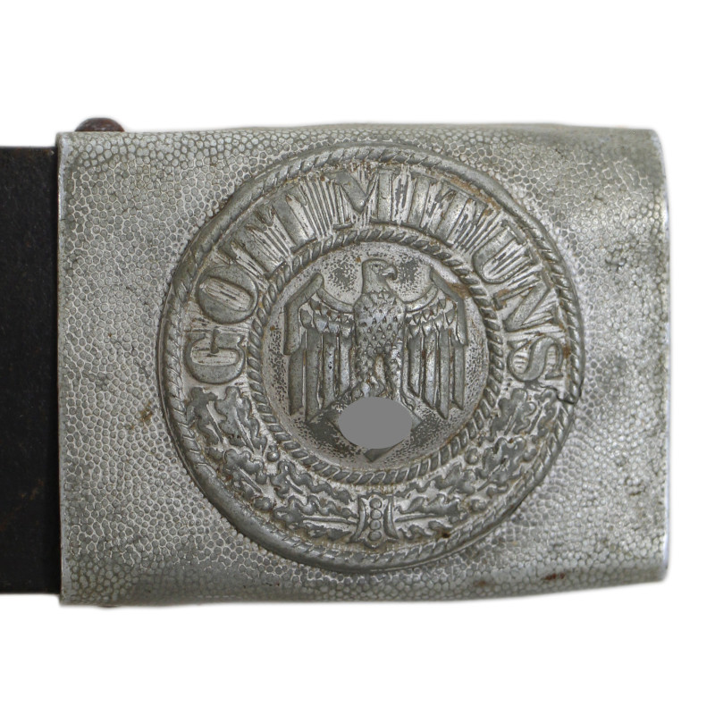 Ceinturon Wehrmacht, Heer, cgn 43, boucle en aluminium
