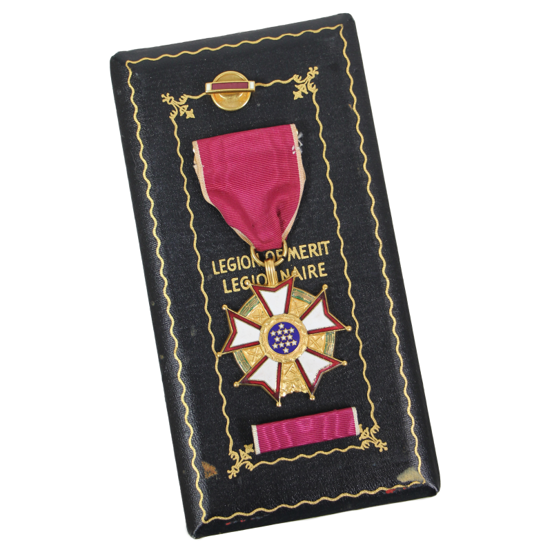 Medal, Legion of Merit, Legionnaire Degree, in Case