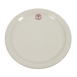 Assiette en porcelaine, US Army Medical Department, SHAL-O-RIM, 1917