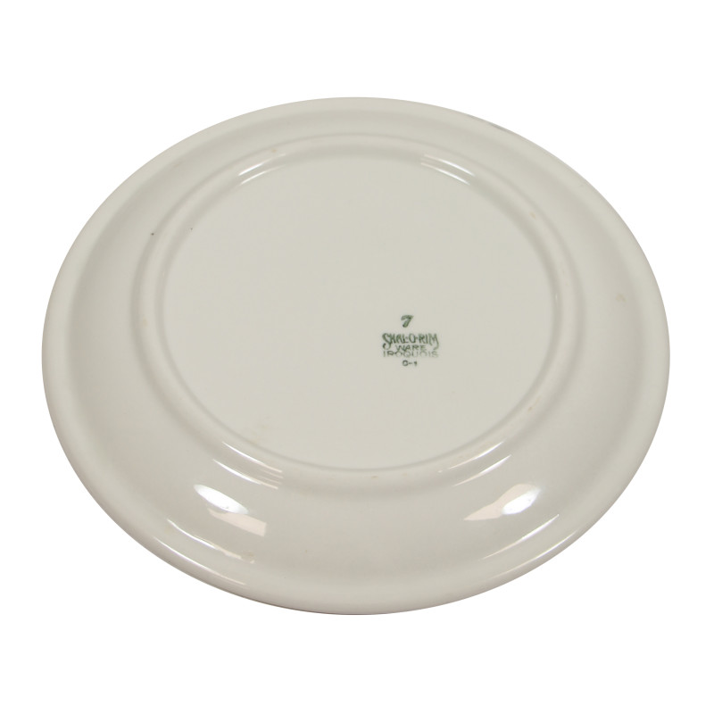 Plate, China, US Army Medical Department, SHAL-O-RIM, 1917