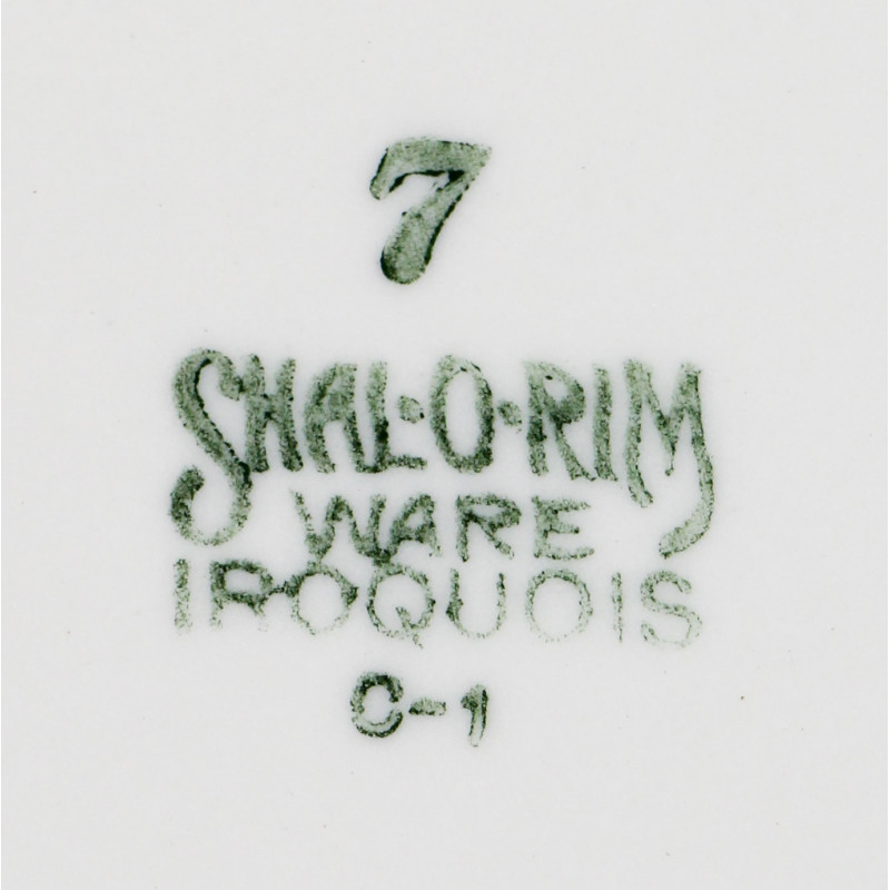 Plate, China, US Army Medical Department, SHAL-O-RIM, 1917