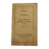 Manuel, Thompson Submachine Gun, Model of 1928, Auto-Ordnance Corporation, Edition of 1940