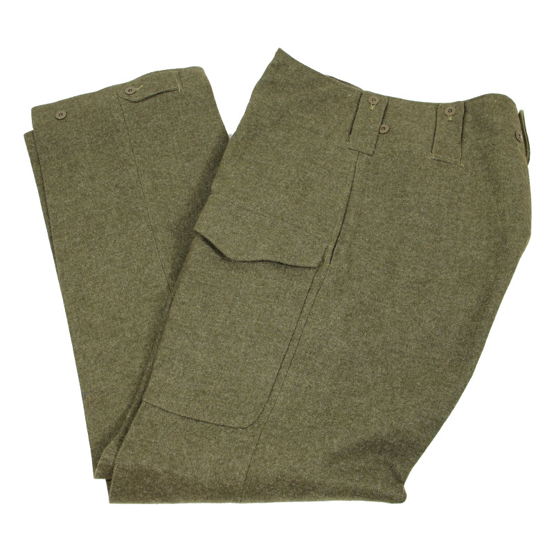 Trousers, Battledress, 1939 Pattern, Canadian, Size 16, War Aid