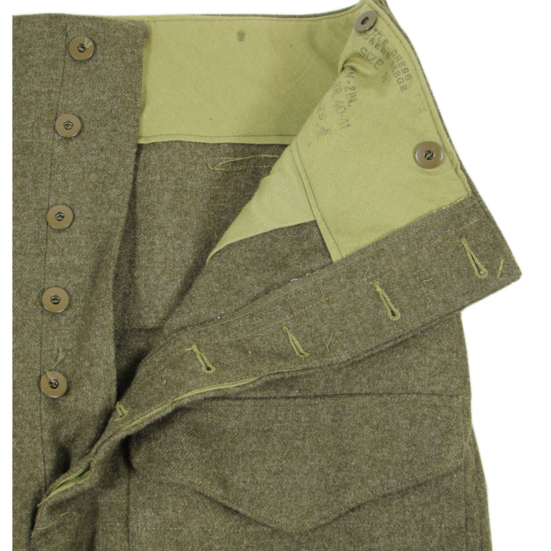 Pantalon canadien, Pattern 1939, taille 16, War Aid