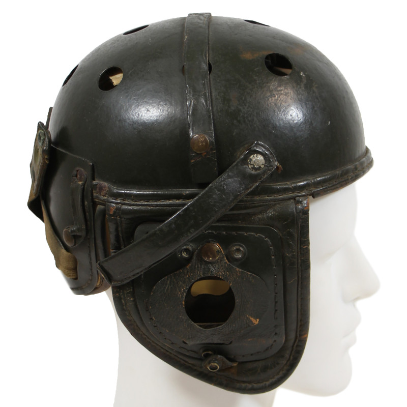 Casque de tankiste, US Army, Rawlings, taille 56, Poche de Colmar