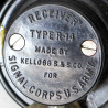 Écouteurs, Type R-14, US Army, KELLOGG S. & S. CO., dans leur boîte