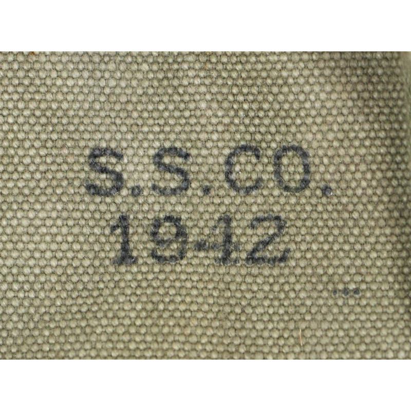 Étui en toile pour pioche, US Army, S.S. CO. 1942