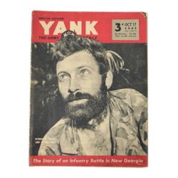 Magazine YANK, British Edition, 17 octobre 1943, Veteran of Munda and Guadalcanal