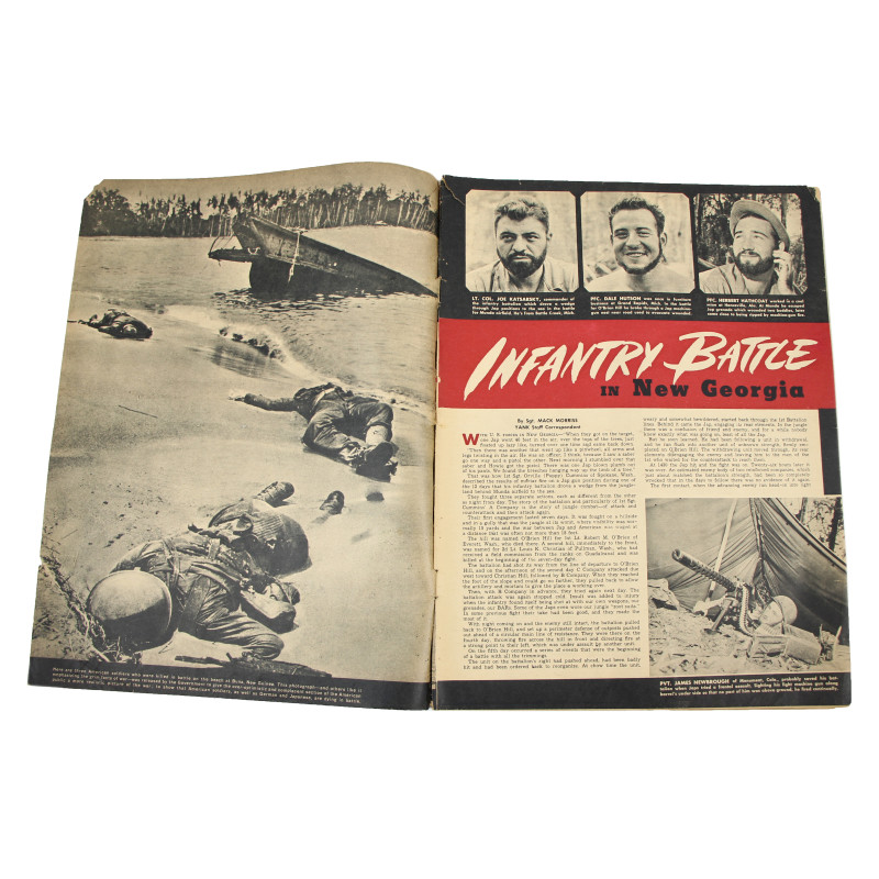 Magazine YANK, British Edition, 17 octobre 1943, Veteran of Munda and Guadalcanal