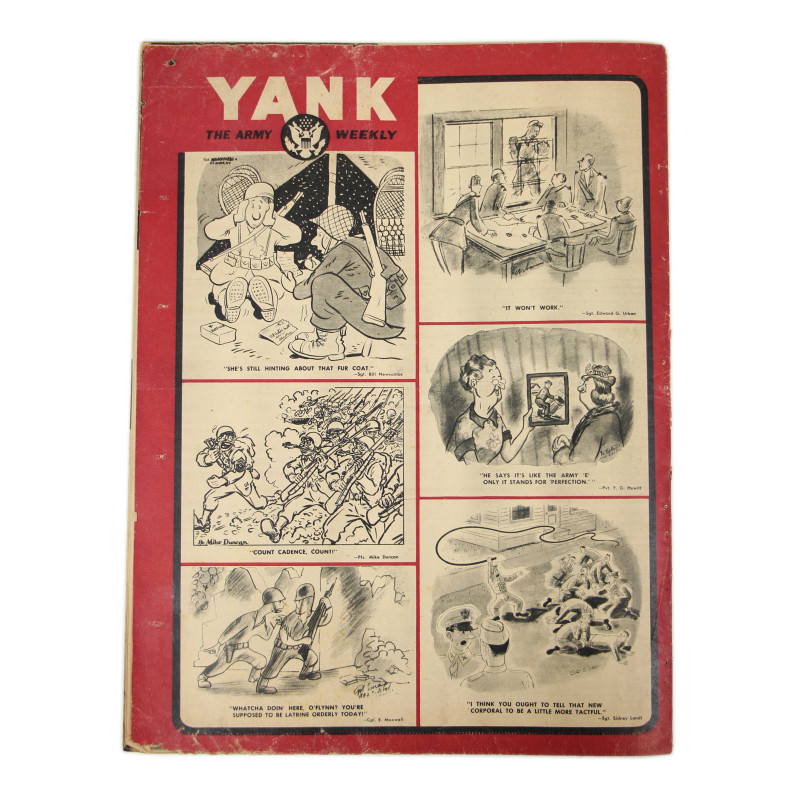 Magazine, YANK, British Edition, October 17, 1943, Veteran of Munda and Guadalcanal