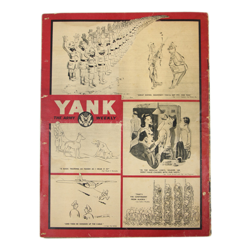 Magazine, YANK, British Edition, October 3, 1943, Home-Made Knife