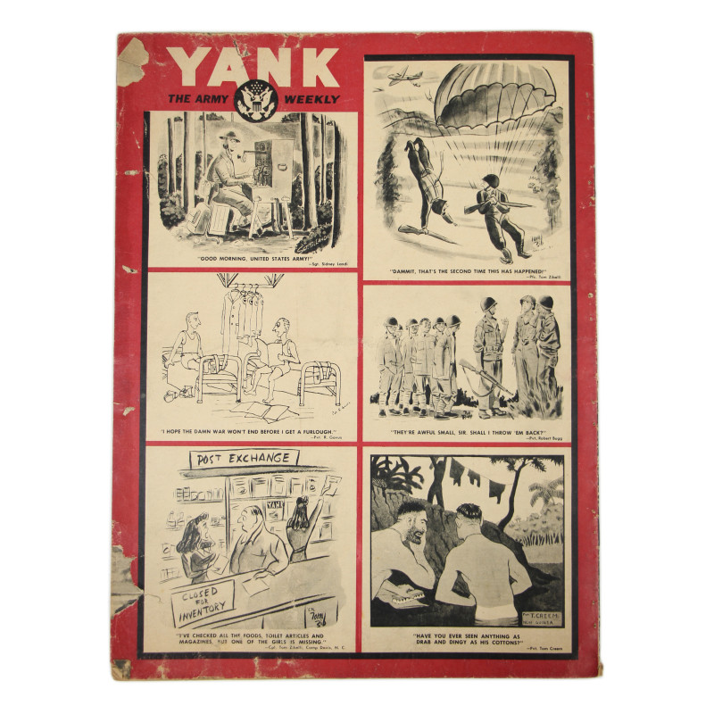 Magazine YANK, British Edition, 26 septembre 1943