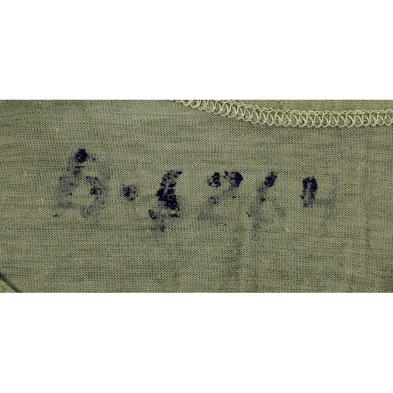 Undershirts, Cotton, Summer, Sleeveless, OD, Laundry Number