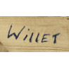 Pantalon moutarde, taille 38, Sgt. Donald Willet, Hq. Sqdn., 84th Fighter Wing, 9th Air Force, USAAF, ETO