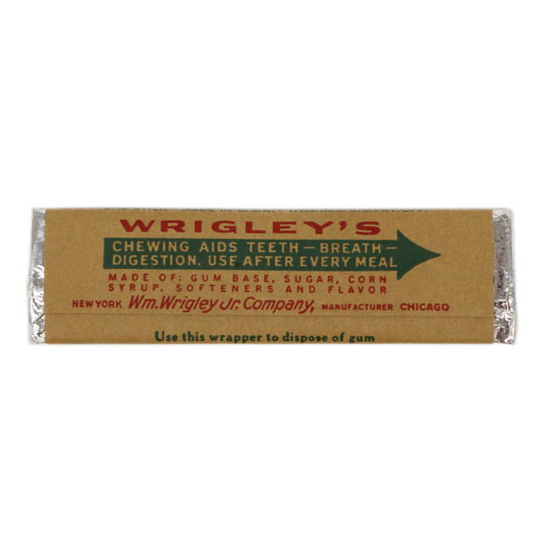Stick, Gum, Chewing, WRIGLEY'S, Spearmint, Untouched