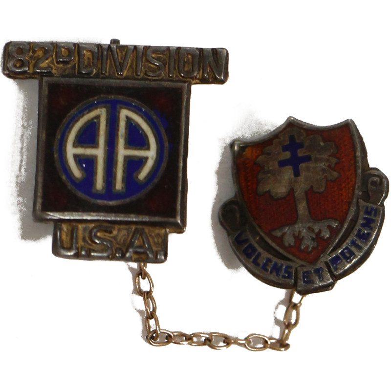 Broche, Sweetheart, 320th Glider Field Art. Bn., 82nd Airborne Division, 1942