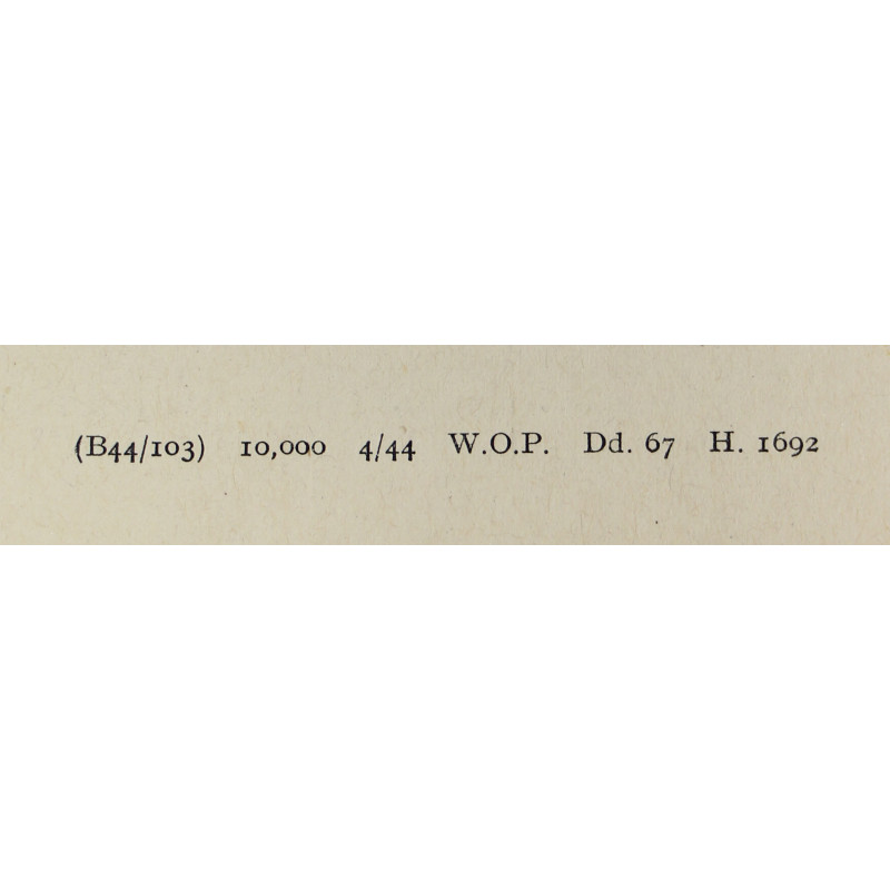 Manuel britannique, Handbook of Military Hygiene, 1943