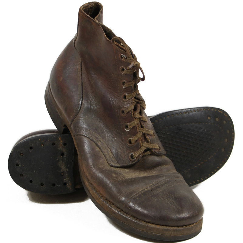Shoes, Service, Composition Sole, Type II, US Army, Size 7 ½ B