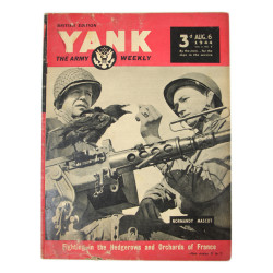 Magazine YANK, British Edition, 6 août 1944, Normandy Mascot