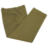 Trousers, Wool Serge, OD, 36 x 32