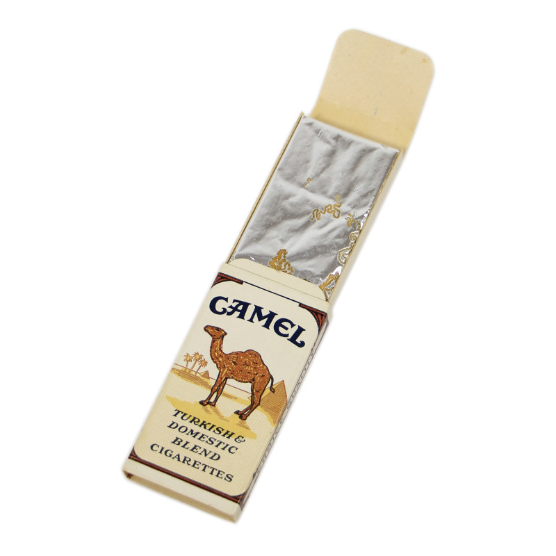 Paquet de cigarettes, ration K, CAMEL, complet