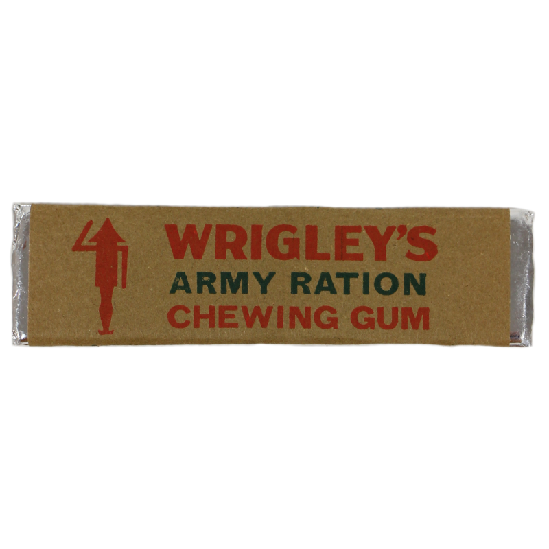 Tablette de chewing-gum, WRIGLEY'S, Army Ration, cannelle, intacte