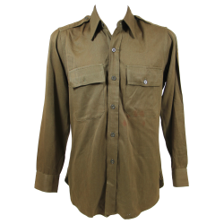 Chemise chocolat, officier, US Army