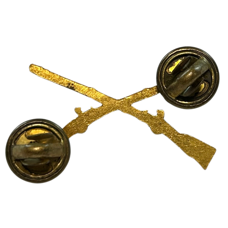 Insigne de col officier US Infantry, à pin's