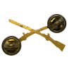 Insigne de col officier US Infantry, à pin's