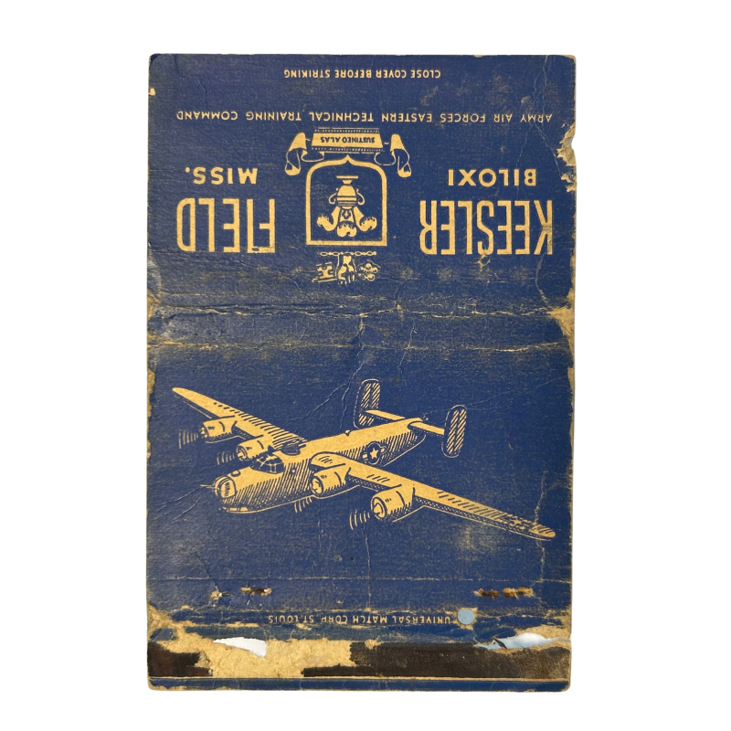 Pochette d'allumettes, Keesler Field, Biloxi Miss.