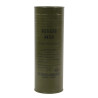 Flacon d'eau distillée pour plasma, dans son carton, Standard Armed Services Package