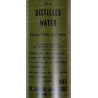 Flacon d'eau distillée pour plasma, dans son carton, Standard Armed Services Package