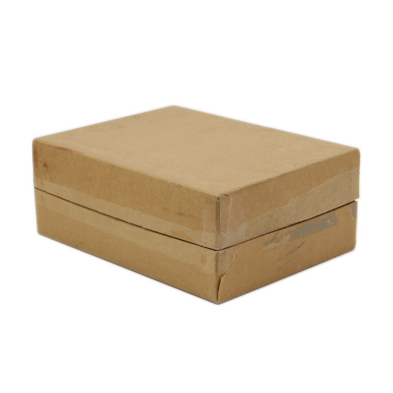 Bottle, Water for Injection, in its Cardboard Box, Standard Armed Services Package