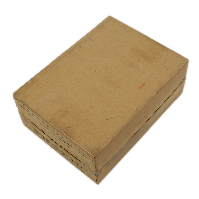 Bottle, Water for Injection, in its Cardboard Box, Standard Armed Services Package