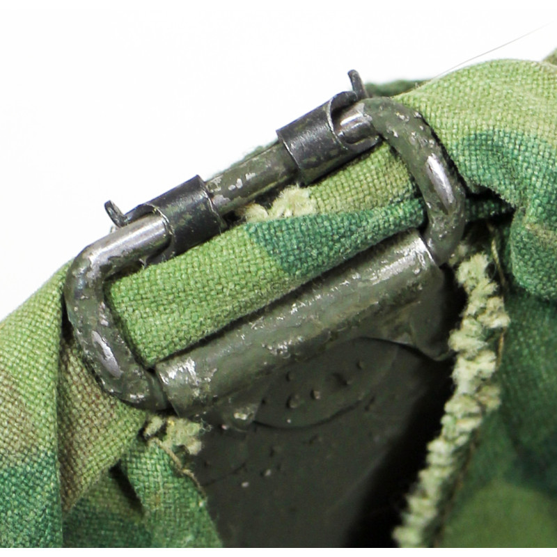 Casque M1, parachutiste, complet, avec couvre-casque Mitchell, 1963, Viêt-Nam, nominatif