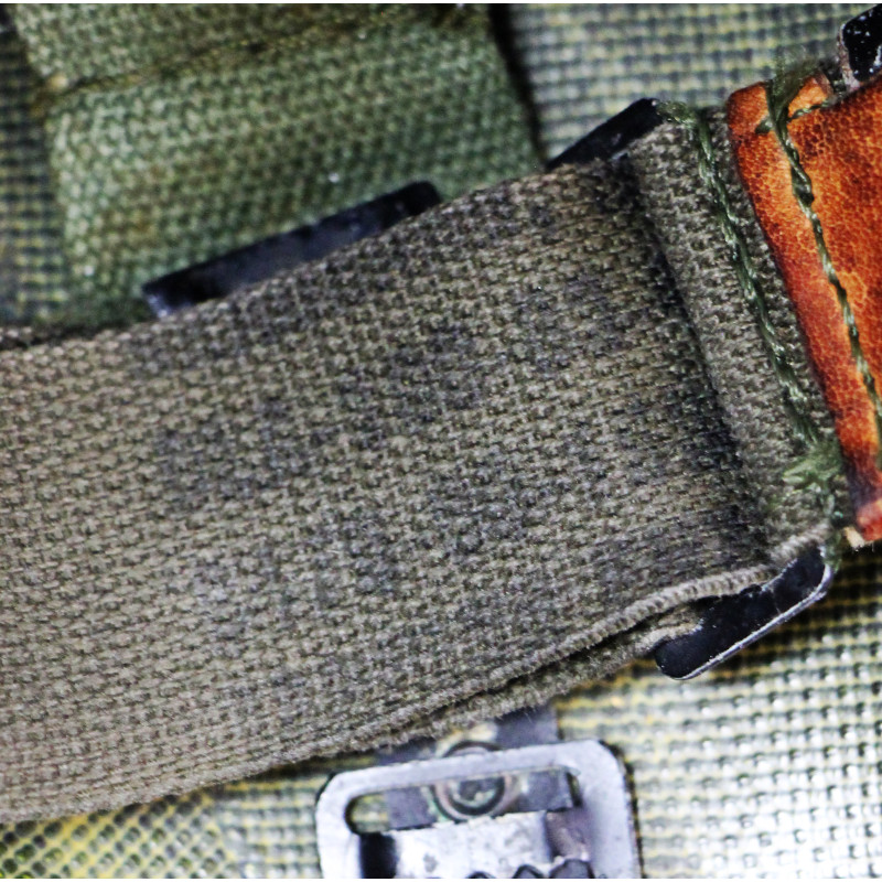 Casque M1, parachutiste, complet, avec couvre-casque Mitchell, 1963, Viêt-Nam, nominatif