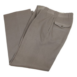 Trousers, Wool, Pink, Officer's, Elastique, US Army, Cpt. Walter Robinson, Hq., 550th A/B Inf. Bn. & Hq., 17th A/B Div., ETO