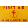 Boîte de premiers secours aux gaz (First Aid For Gas Casualties Only), 1er type